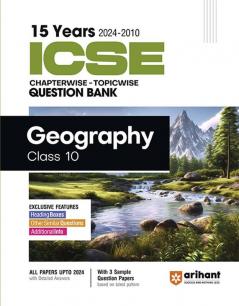 ICSE Chapterwise Geography 10th