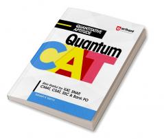 Arihant Quantitative Aptitude Quantum CAT Also useful For XAT , CMAT ,CSAT, SSC Bank PO