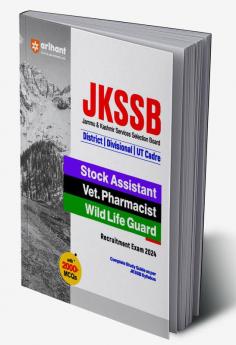 Arihant JKSSB Stock Assistant/ Vet. Pharmacist/Wild Life Guard Recruitment Exam Guide 2024 Hindi | Complete Study Guide as per JKSSB Syllabus | With 2000+ MCQs