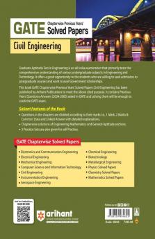 GATE Solved Paper Civil Engg