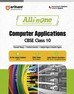 All in one CBSE COMPUTER APPLICATION CLASS 10 TH