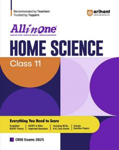 Arihant All In One Class 11th Home Science for CBSE Exam 2024