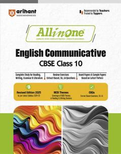 All in one CBSE English Communicative 10th 2025