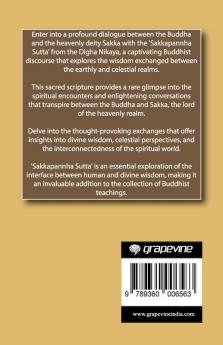 Sakkapannha Sutta (From Digha Nikaya): A Dialogue Between Buddha and Sakka (From Bodhi Path Press)