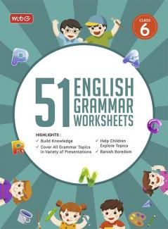 Mtg 51 English Grammar Worksheets Class 6 – Grammar Work Books To Practice English Concepts In Interactive Way (Based On Cbse/Ncert)