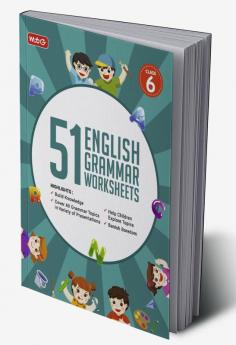 Mtg 51 English Grammar Worksheets Class 6 – Grammar Work Books To Practice English Concepts In Interactive Way (Based On Cbse/Ncert)