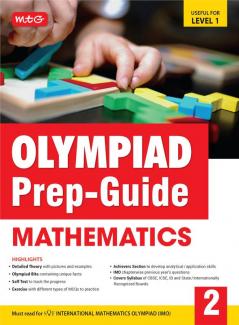 MTG Olympiad Prep-Guide Class 2 Mathematics (IMO) - Detailed Theory Self Test with IMO Chapterwise Previous Year Question Paper For SOF 2024-25 Exam