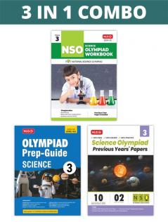 MTG National Science Olympiad (NSO) Workbook Prep-Guide & Previous Years Papers (PYQs) with Mock Test Paper Class 3 - SOF Olympiad Books For 2024-25 Exam (Set of 3 Books)