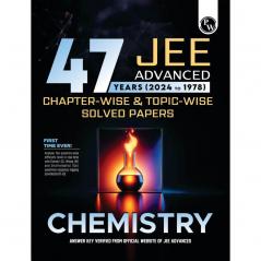 PW 47 Years Chemistry Chapterwise and Topicwise Solved Papers PYQ of JEE Advanced 1978 to 2024
