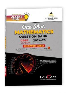 (OLD) Educart CBSE Class 9 MATHEMATICS One Shot Question Bank 2024-25 (Updated for 2025 Exam)