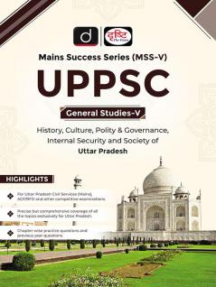UPPSC (MSS-V) GS-V (History Culture Polity & Governance Internal Security And Society Of Uttar Pradesh)