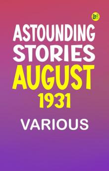 Astounding Stories  August 1931