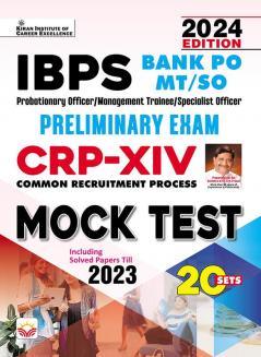IBPS Bank PO MT SO CRP-XIV Mock Test (English) 20-Sets New-2024_(5048)