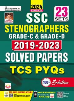 SSC Stenographer Solved Papers (2019-2023)-English (23-Sets)-Repair_(5031)