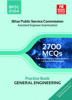 2700 MCQs for Bihar Public Service Commission -Assistant Engineer : General Engineering