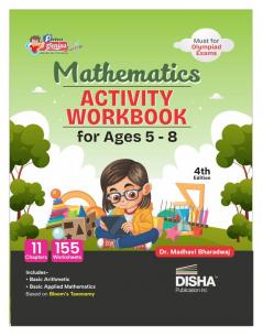 Perfect Genius Mathematics Activity Workbook for Ages 5 to 8 - 3rd Edition | Must for Olympiad Exams | Builds 155 Life Skills