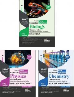 Most Expected New Syllabus Physics Chemistry & Biology Chapter-wise Objective Question Bank for NTA NEET 5th Edition | MCQs based on Main Previous Year Questions PYQs | Useful for CBSE 11/ 12 & CUET