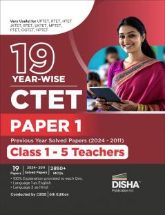 19 YRWS CTET P1 SP 6th Eng Edn-400