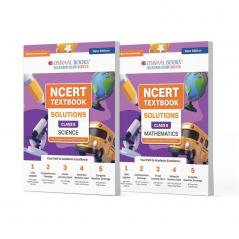 Oswaal NCERT Textbook Solutions Class 8 Science | Mathematics | Set Of 2 Books | For Latest Exam