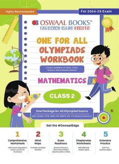 Oswaal One for All Olympiads Workbook_Class 2_Mathematics_For 2025 Exam