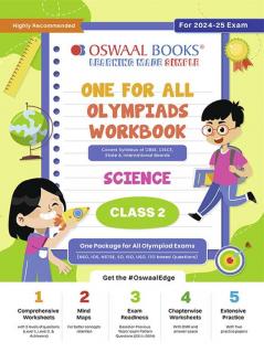 Oswaal One for All Olympiads Workbook_Class 2_Science_For 2025 Exam