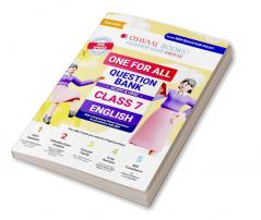 Oswaal One For All Question Bank NCERT & CBSE, Class-7 English (For 2024-25 Exam)