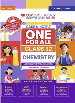 Oswaal CBSE & NCERT One for All | Class 12 Chemistry For 2025 Board Exam