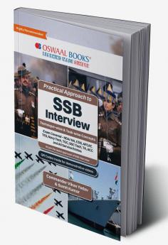 Oswaal Practical Approach to SSB Interview | Technique-Wise & Task Wise Concepts | Exam Covered NDA/NA, CDS, AFCAT, TES, Navy Tech, TGC, SSC Tech, TA, ACC and all Service Entries