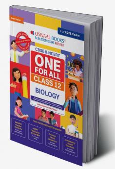 Oswaal CBSE & NCERT One for All | Class 12 Biology For 2025 Board Exam