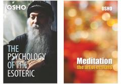 Transform your Life with Osho Books in Hindi : Meditation  The Art Of Ecstasy + The Psychology Of The Esoteric