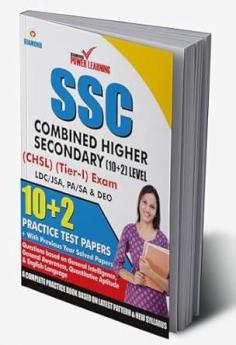 Staff Selection Commission (SSC) - Combined Higher Secondary Level (CHSL) Recruitment 2020 Preliminary Examination (Tier - I) Based On CBE in English ... Aptitude and English Comprehension