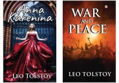 Novels of Leo Tolstoy : War and Peace + Anna Karenina