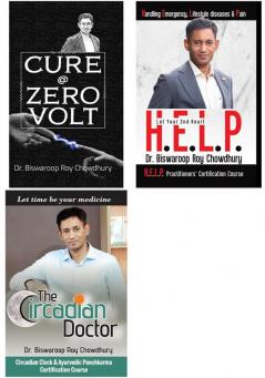 Let Your 2nd Heart H.E.L.P. +The Circadian Doctor + Cure @ Zero Volt (Set of 3 Books)