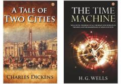 A Tale of Two Cities + The Time Machine (Set of 2 Books)