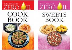 Zero Oil Sweets Book+Zero Oil Cook Book