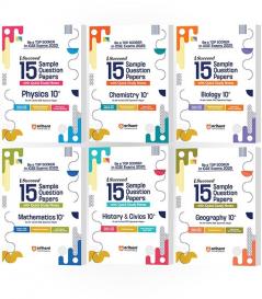 Arihant ICSE i-Succeed Sample Papers for Class 10th | Physics Chemistry Biology Mathematics History & Civics & Geography| Set of 6 books