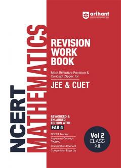 NCERT Revision Workbook Mathematics Vol. 2 (Class XII) for JEE & CUET