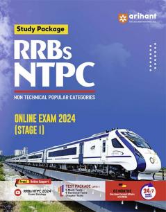 RRBs NTPC Exam 2024 (Stage-I)| Study Package | English Medium