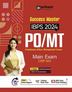 Success Master IBPS (CRP-XIV) PO/MT Main Exam 2024 | English Medium