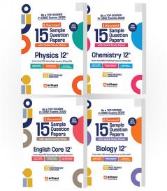 CBSE i-Succeed Sample Question Papers for Class 12th | Physics Chemistry Biology & English Core | Set of 4 books