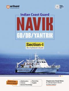Indian Coast Guard Navik GD/DB Yantrik (Section I) Recruitment Exam | Study Guide | English Mediium