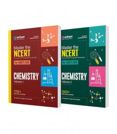 Arihant Master The NCERT For NEET /JEE 2025 Chemistry Volume-1&2 | 2000+ MCQ | Revised & Amplified Edition | Line By Line NCERT Through NEET/JEE Like MCQs