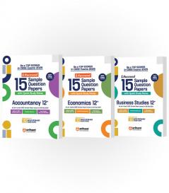 CBSE i-Succeed Sample Question Papers for Class 12th| Accountancy Economics & Business Studies| Set of 3 books