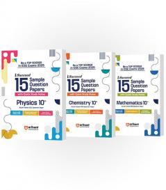 Arihant ICSE i-Succeed Sample Papers for Class 10th Exam 2025 | Physics Chemistry & Mathematics | Set of 3 books |