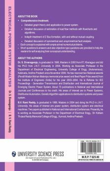 Electrical Power System Analysis