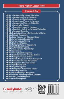 MS-41 Working Capital Management