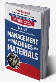 MS-05 Management of Machines and Materials