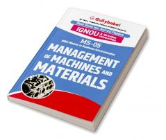 MS-05 Management of Machines and Materials