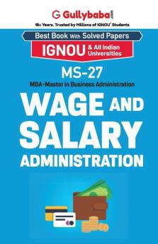 MS-27 WAGE AND SALARY ADMINISTRATION
