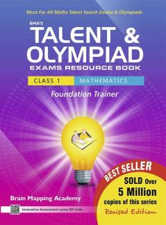 BMA's Talent & Olympiad Exams Resource Book-Math Class-1